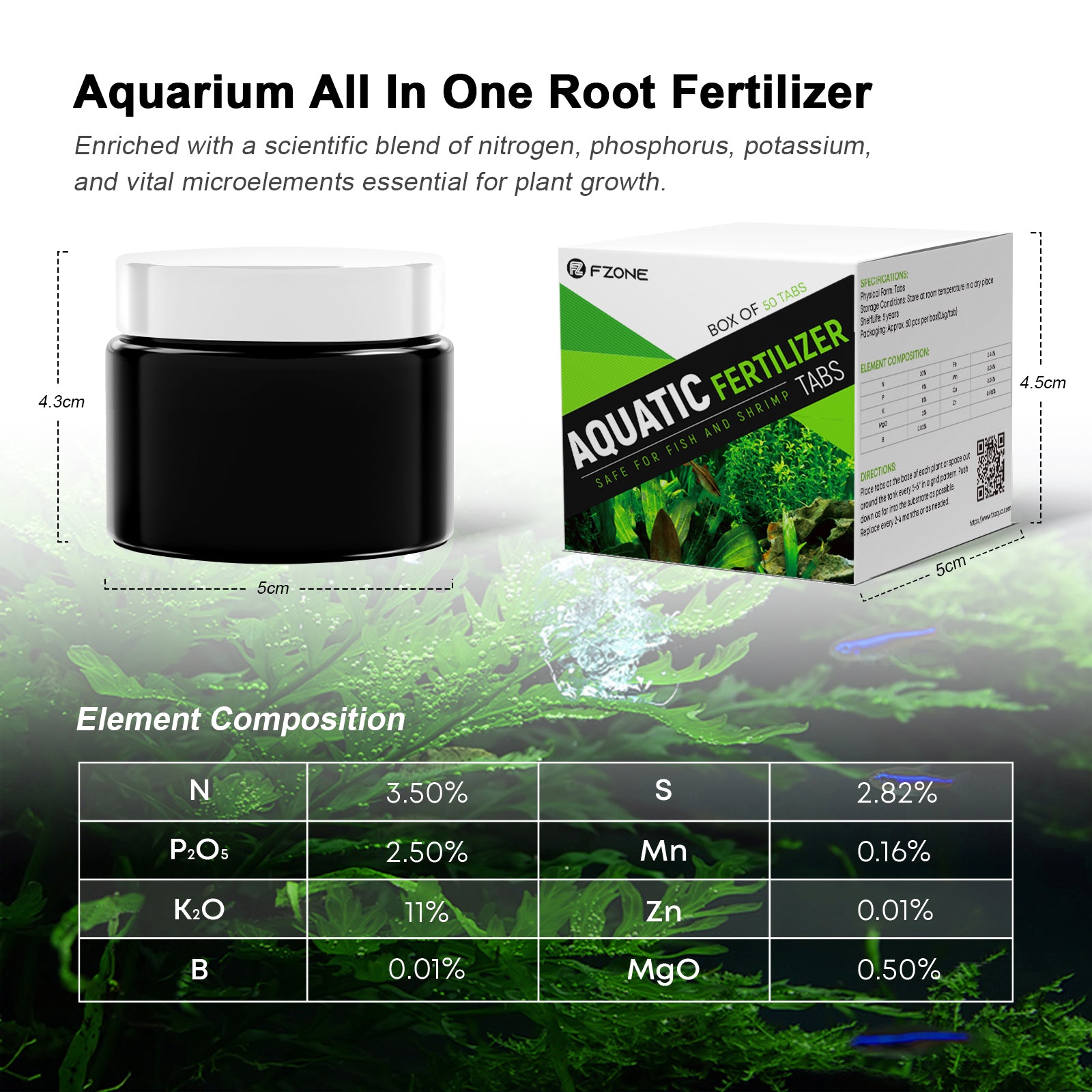 FZONE Aquarium Root Tabs Plant - đánh giá và giá Aquarium Plant Root Fertilizer