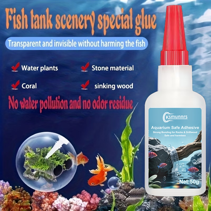 Aquarium Landscape Glue, Quick - đánh giá và giá Aquarium Planted Substrate