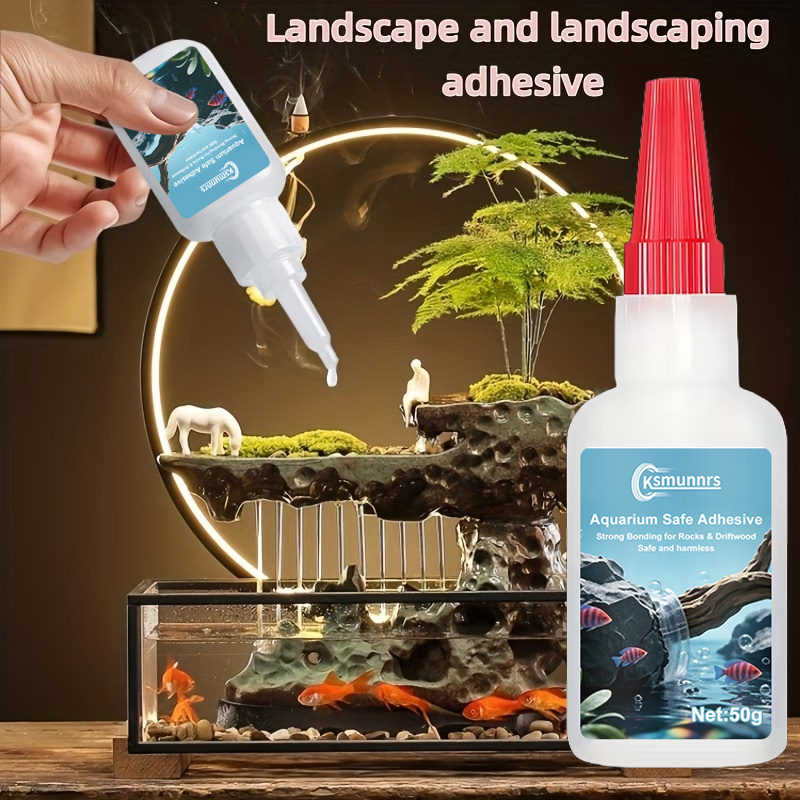 Aquarium Landscape Glue, Quick - đánh giá và giá Aquarium Planted Substrate
