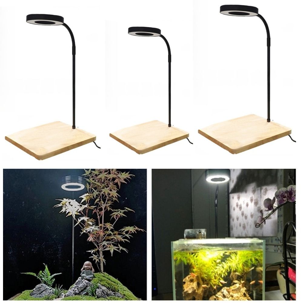 10W Fish Tank LED Lamp with Wo - đánh giá và giá Aquarium Plant On Wood