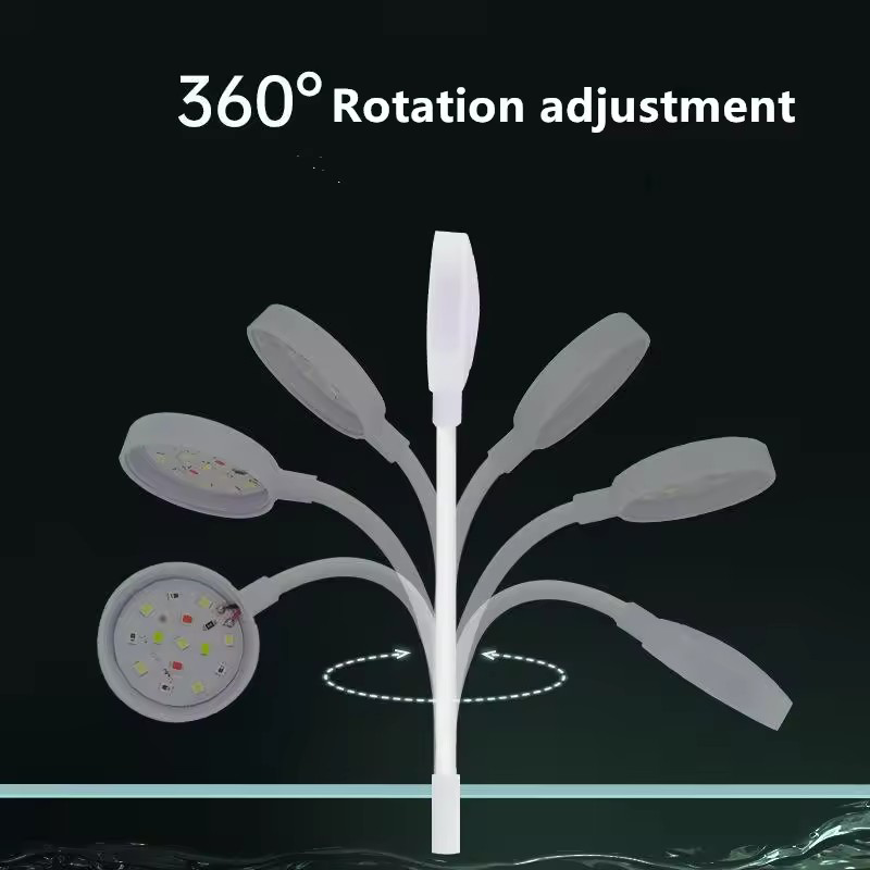 USB LED Fish Tank Clip Lamp Hi - đánh giá và giá Aquarium Plant Vitamins