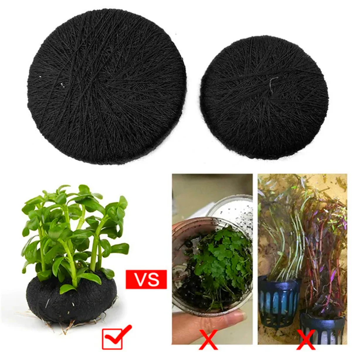 5Pcs Black Fish Tank Water Gra - đánh giá và giá Aquarium Planted Substrate